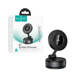 Suporte para Celular Veicular Hoco H86 Dragão com Ventosa Preto Cinza Metálico